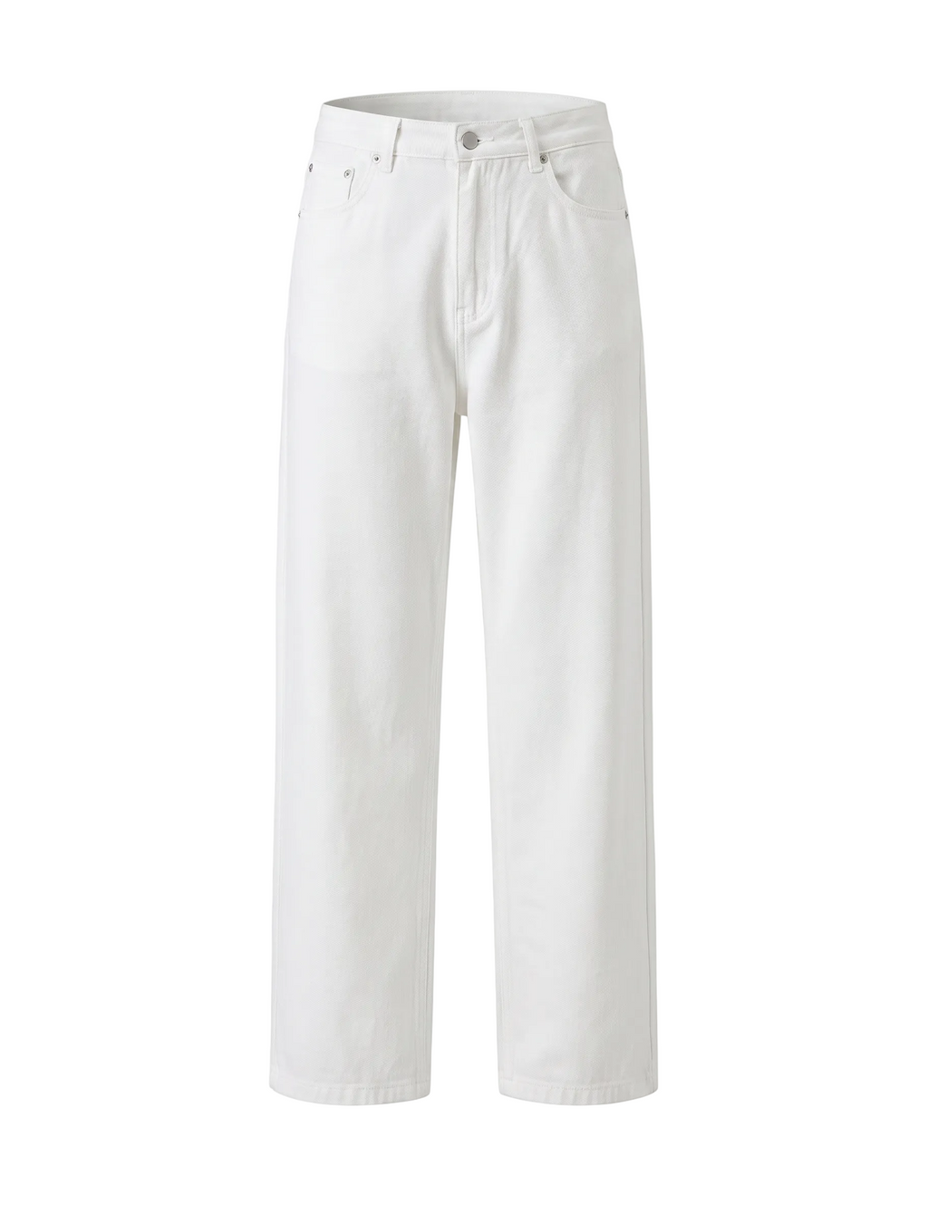 Oasis Relaxed White Jeans