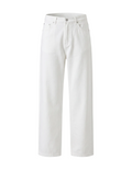 Oasis Relaxed White Jeans
