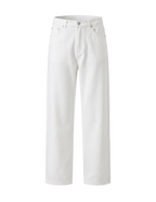 Oasis Relaxed White Jeans